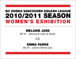 Melanie Jans vs Emma Parke