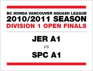 Div 1 Open Finals: JER A1 vs SPC A1