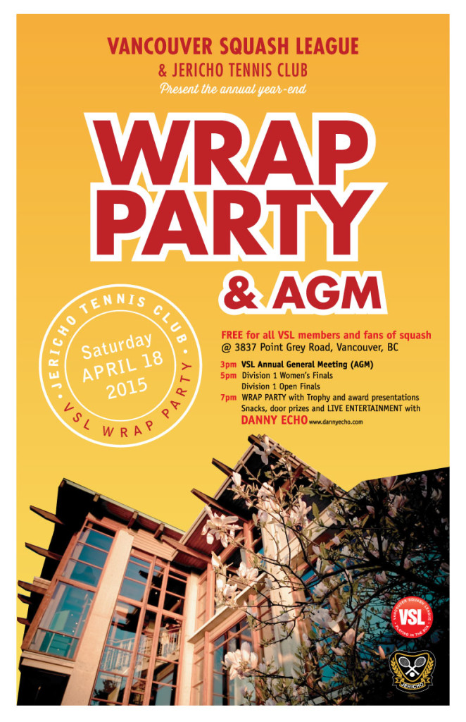 2015 VSL Wrap Party & AGM