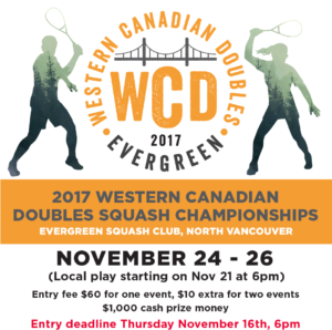 Western Canadian Doubles Squash Championships